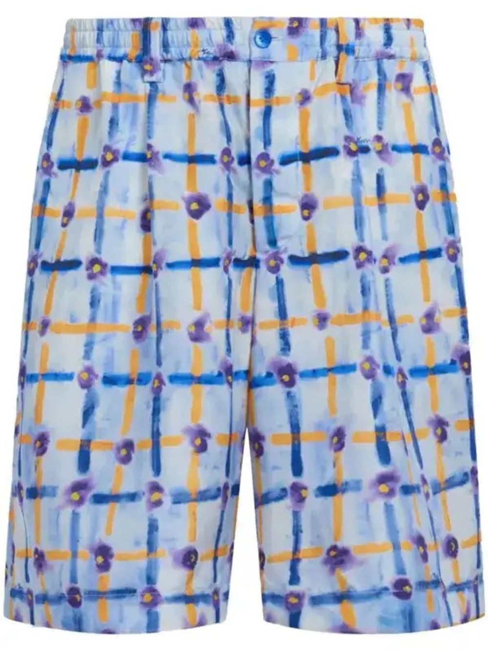 MARNI NWT Current Season Silk Print Shorts